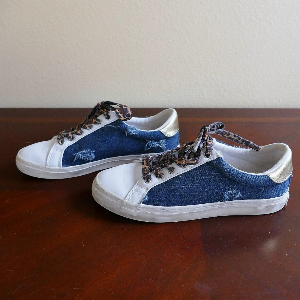 Nine West Jean Sneakers- Size 6